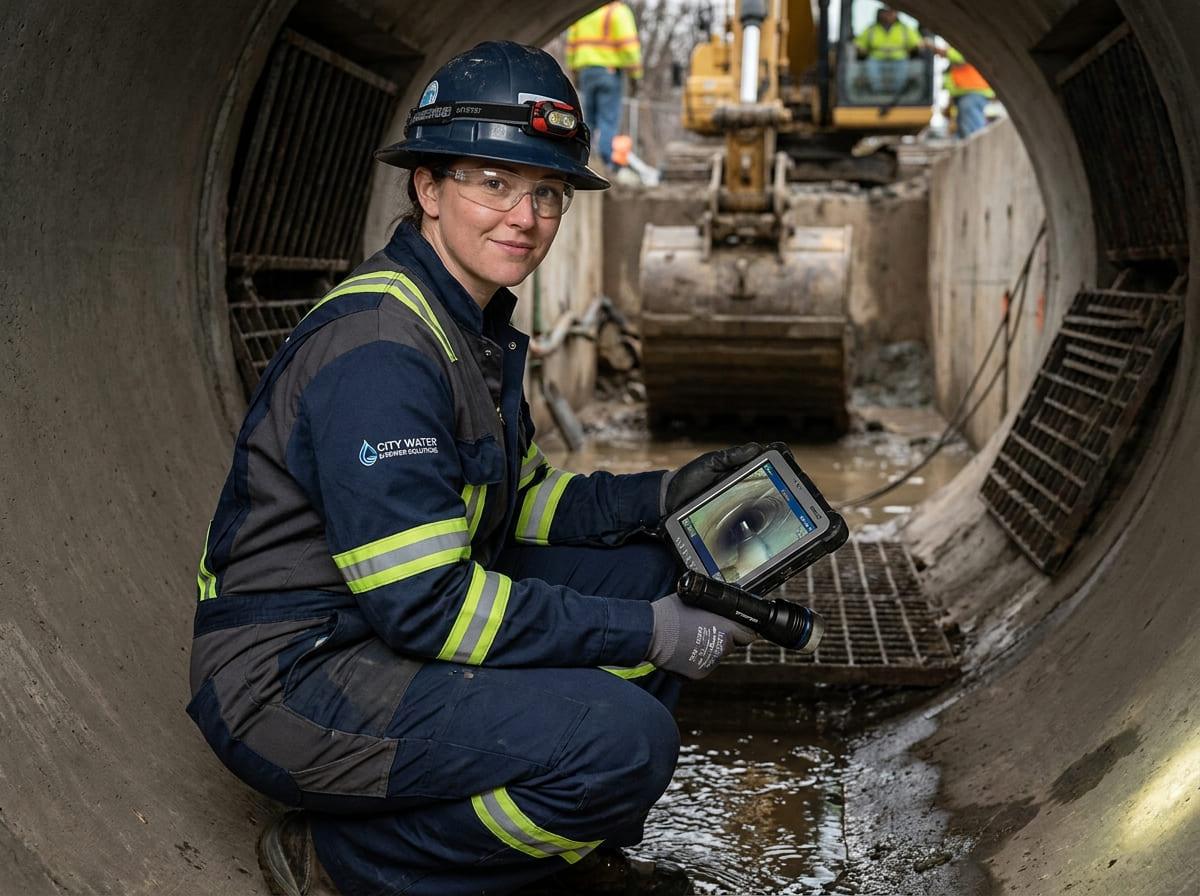 Sewer Line Inspection & Replacement in White House